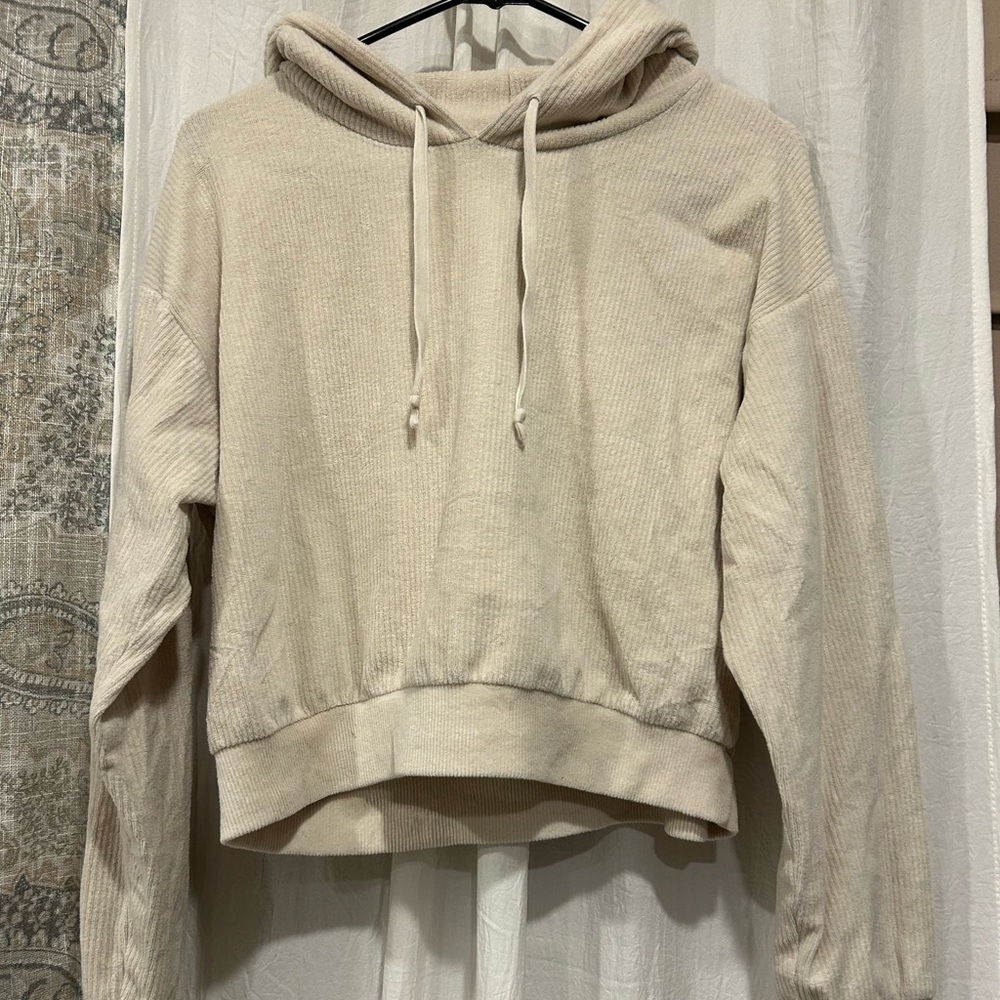 American Eagle cropped hoodie